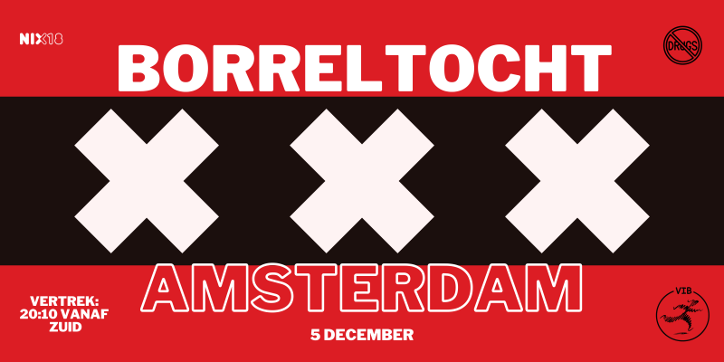 Borreltocht Amsterdam