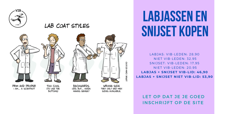 VIB-lid - Labjas MET snijset