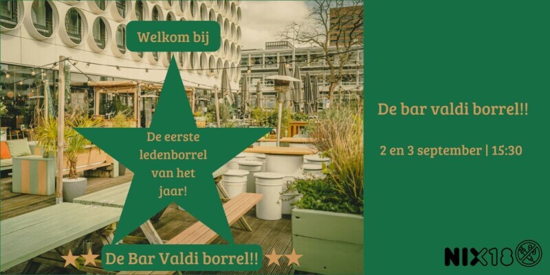 Ledenborrel Bar Valdi